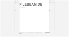 Desktop Screenshot of filebeam.de